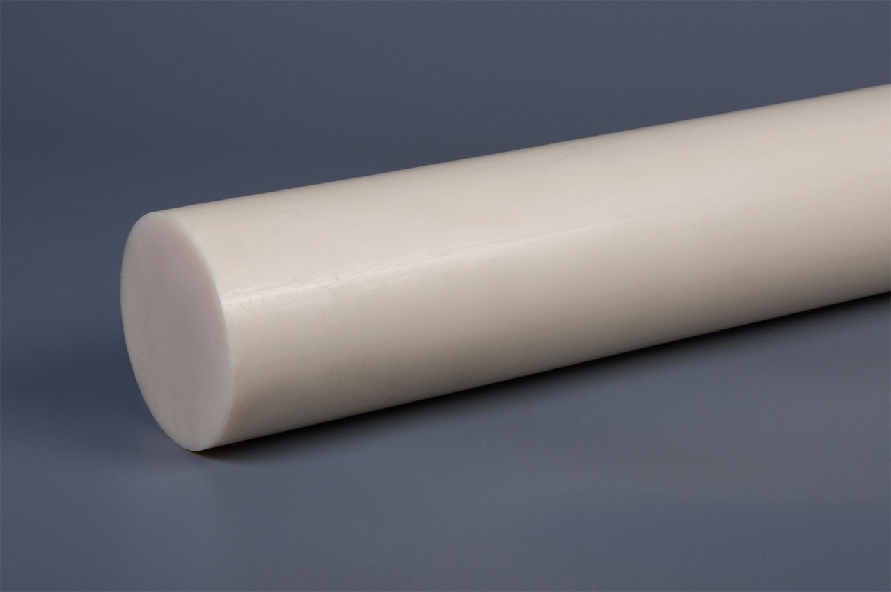 Капролон стержень 15x1000 мм ПА-6 ТУ 6-06-142-90