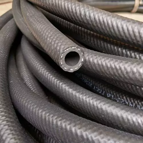 Рукав резиновый с нитяной оплеткой 3.8x0.49 мм 